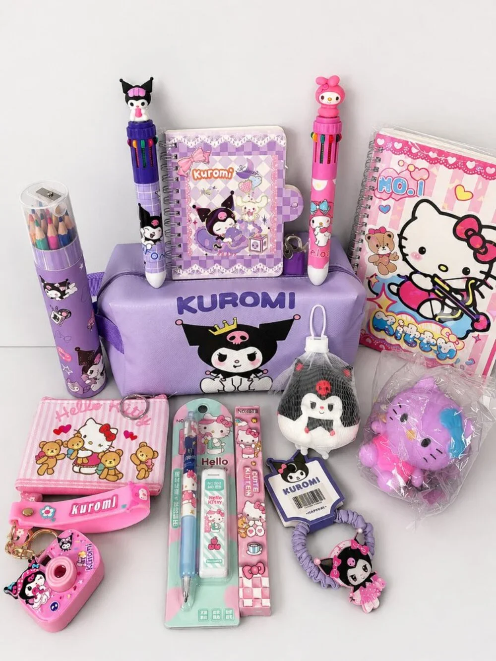 Kuromi & Sanrio 13-Piece Mega Bundle 🎀